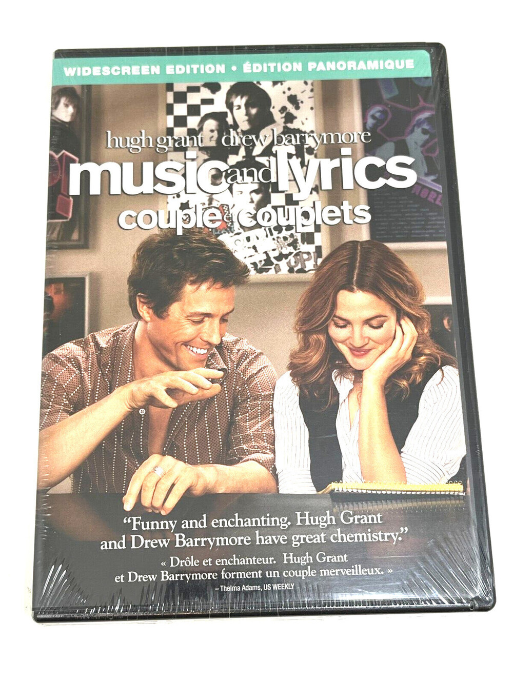 Music and Lyrics DVD - Hugh Grant - Drew Barrymore - Brand New Sealed
